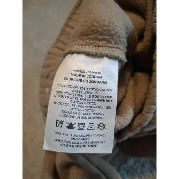 Nike Sportswear Club Fleece Sweatpants Mens Small Tan Jogger Pants  BV2671-247 - Picture 7 of 9